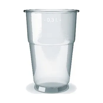 Jednorázové nádobí Kelímek z PET 0,3 l (Ø 78 mm)