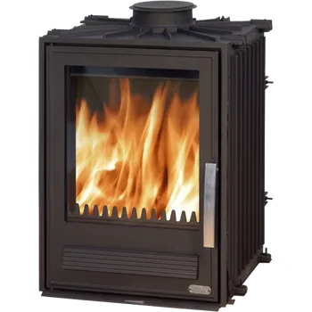 Krbová kamna ABX, spol. s.r.o. ABX YORK L I. krbová vložka 3,5-9kW, černý korpus, litina