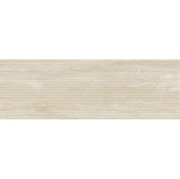 Dlažba Travertin Cream Cannetta Rett. - obkládačka rektifikovaná 25x75 krémová mat 164360