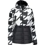 Dámská bunda ALTISPORT DARCIA ČERNÁ/BÍLÁ XS