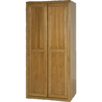 Šatní skříň Drewmax Šatní skříň SF402, 90x190x60, buk (Barva dřeva: Přírodní (lakovaná))