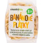 Country Life Banánové plátky BIO 100 g