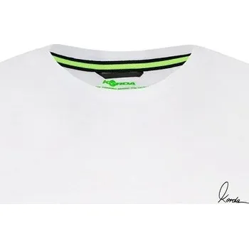 Pánské tričko Korda tričko Minimal Tee White Velikost: S (KCL588)