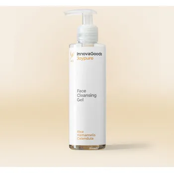 Čistící gel na obličej pro všechny typy pleti InnovaGoods Joypure Rice Rýže Hamamel Měsíček (200 ml)