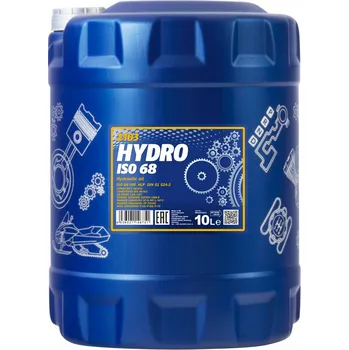 Hydraulický olej Mannol Hydro ISO 68 2103 - 10l (Celoroční hydraulický olej pro použití v hydraulických systémech stacionárních i mobilních zařízení)