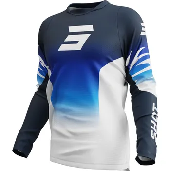 Moto dres Motokrosový dres Shot Devo X-Trem modrý