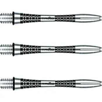 Winmau násadky na šipky Triad Aluminium, černé Délka násadky: 46 mm