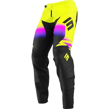 Moto kalhoty Motokrosové kalhoty Shot Devo X-Trem fluo žluté 34