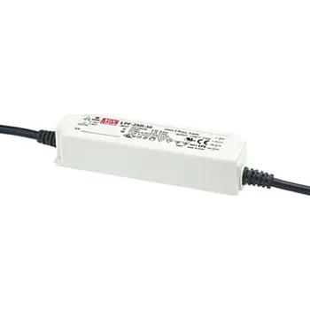 Napájecí zdroj pro osvětlení Budič LED LPF-25D-54 29.7 → 54V 470mA 25.38W ztlumování: 1–10 V PWM odpor IP67 konstantní napětí MEAN WELL