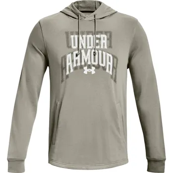 Pánská mikina Pánská mikina Under Armour Rival Terry Graphic HD Velikost: M / Barva: zelená