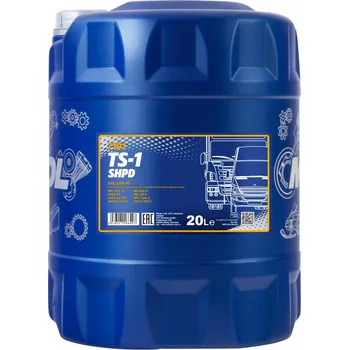 Motorový olej Mannol TS-1 SHPD 15W-40 7101 - 20l (Vícestupňový minerální motorový olej pro moderní těžké a vysokootáčkové vznětové motory)