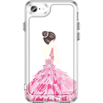 Pouzdro na mobilní telefon Kryt iPhone SE 2020 Image pevný Pink Princess (obal neboli pouzdro na iPhone SE 2020)