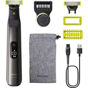 Zastřihovač vousů Philips OneBlade Pro 360 QP6552/15 chrom