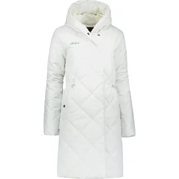 Dámský kabát Dámský kabát ALTISPORT DAMARIS SVĚTLE KRÉMOVÁ S