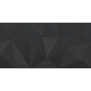 Kenora dekor rekt. - obkládačka inzerto 30x60 černá lesk 169015