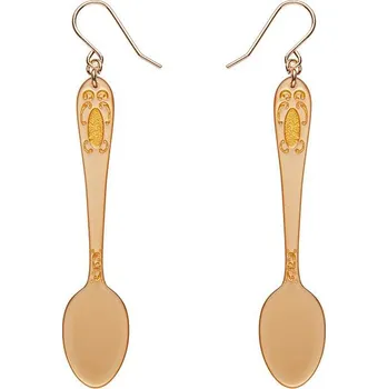 Náušnice Erstwilder visací náušnice Spoon, Please! - Gold
