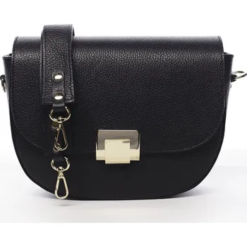 Kabelka Menší moderní kožená kabelka Klarisima, černá