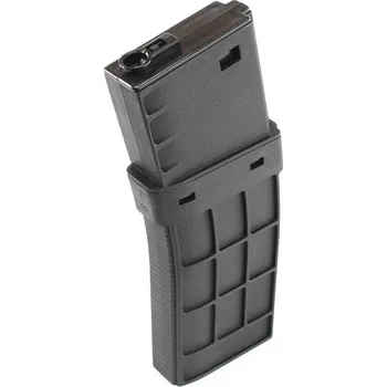 CYMA Zásobník Waffle pro M4,M16 na 150 ran - tlačný, plast - černý