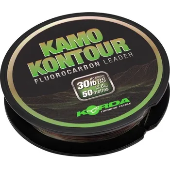 Korda fluorocarbon Kamo Kontour 50 m ø 0,60 mm (KFLU04)
