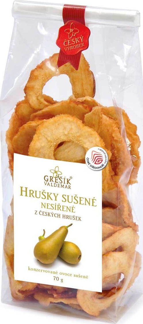 Valdemar Grešík Hrušky sušené nesířené 70 g od 66 Kč - Zbozi.cz