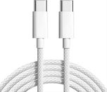 JP Nylonový kabel USB-C na USB-C bílý 2…