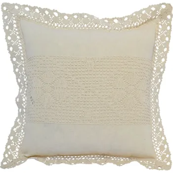 Povlečení POVLEČENÍ NA POLŠTÁŘ 40 x 40 cm Jagna 1511 ecru K3