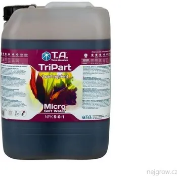 Hnojivo Terra Aquatica TriPart Micro Soft Water Objem: 10l