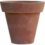 Terakota - květináč - Plain Rolled Rim - Itálie - Ø68 x 54V - Terakota