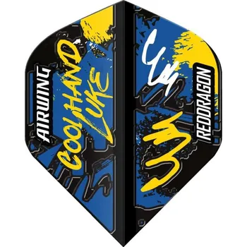 Příslušenství pro šipky Red Dragon letky Airwing Luke Humphries, černé