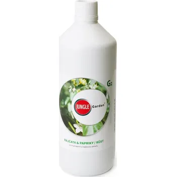Hnojivo Jungle Indabox JUNGLE Garden G2 RAJČATA | PAPRIKY / RŮST Objem: 1l