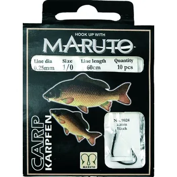 Rybářský háček MARUTO Návazec 0,20mm Velikost 6 10 ks
