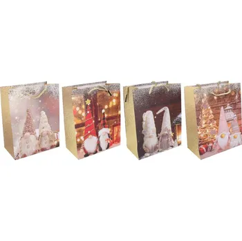 Dárková taška Wiky Dárková taška L 30x41x12 cm vánoce