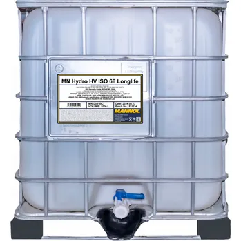 Hydraulický olej Mannol Hydro HV ISO 68 2203 - 1000l (Hydraulický olej s vysokým viskozitním indexem, pro použití při vysokých teplotách)