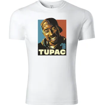 Fenomeno Dětské tričko TUPAC Velikost: 134 cm/ 8 let, Barva trička: Bílé