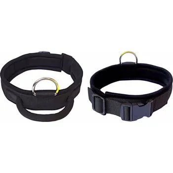 Obojek pro psa JUKO petfood Obojek podšitý s uchem černý