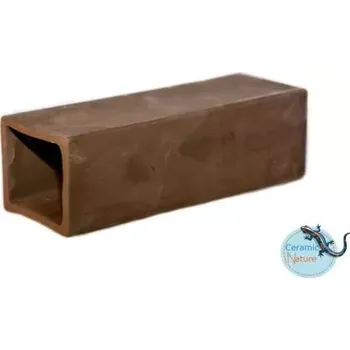 Dekorace do akvária Jeskyně hranatá XL Hnědá