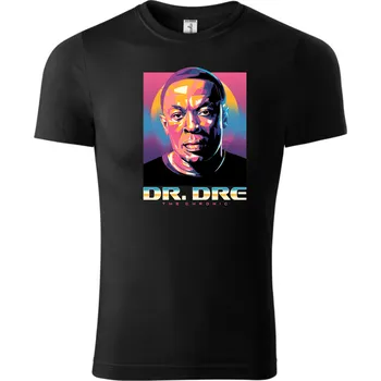 Chlapecké tričko Fenomeno Dětské tričko DR. DRE Velikost: 146 cm/10 let, Barva trička: Černé