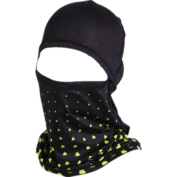 Kukla Unisex kukla Sherpa YETTI černá/neonově zelená M