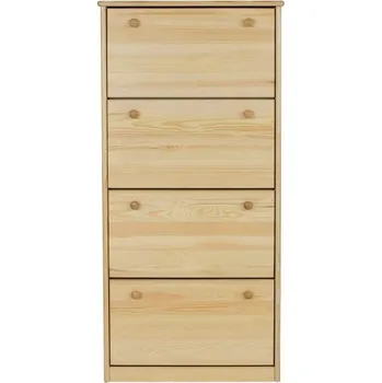 Botník Drewmax Botník SB110, 72x150x29, borovice (Barva dřeva: Přírodní (lakovaná))