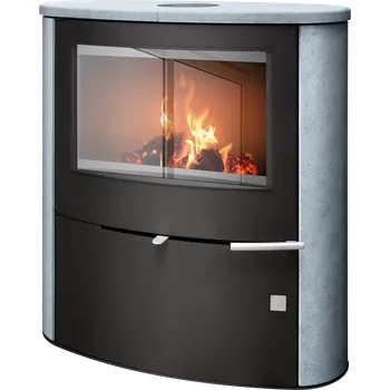 Krbová kamna ABX, spol. s.r.o. ABX Omaha černý korpus, opláštění mastek vč. HD 7 kW