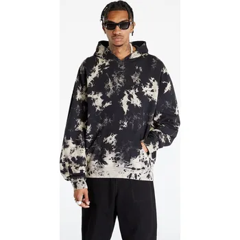 Pánská mikina Mikina Urban Classics Bleached Hoody Black M
