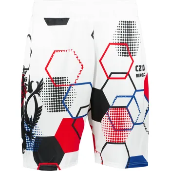 Pánské funkční kraťasy bez kapes premium ALTISPORT VOJ/ALM036KRA02 HEXA BÍLÁ S