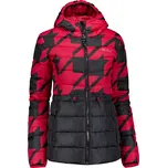 Dámská bunda ALTISPORT DARCIA ČERNÁ/ČERVENÁ XS