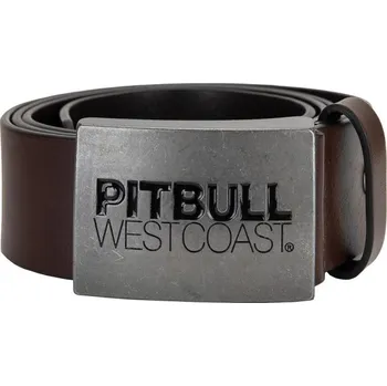 Opasek PitBull West Coast PitBull West Coast- kožený opasek TNT hnědý velikost: 100