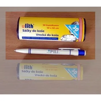 Pytle na odpadky Pytle na odpad 30 l černé cena=50ks