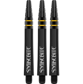 Příslušenství pro šipky Red Dragon násadky na šipky Peter Wright Snakebite Nitrotech černé Délka násadky: 42 mm