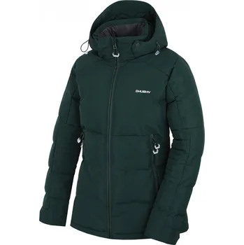 Dámský bomber Husky Dámská plněná zimní bunda Norel L S, dark green