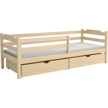 Dětská postel Postel BM007 borovice masiv 180x80 cm
