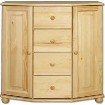 Ložnice Drewmax Komoda KD129, 100x100x47, borovice ()