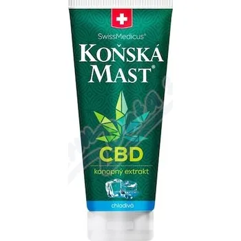 Masážní přípravek Koňská mast s CBD chladivá 200 ml